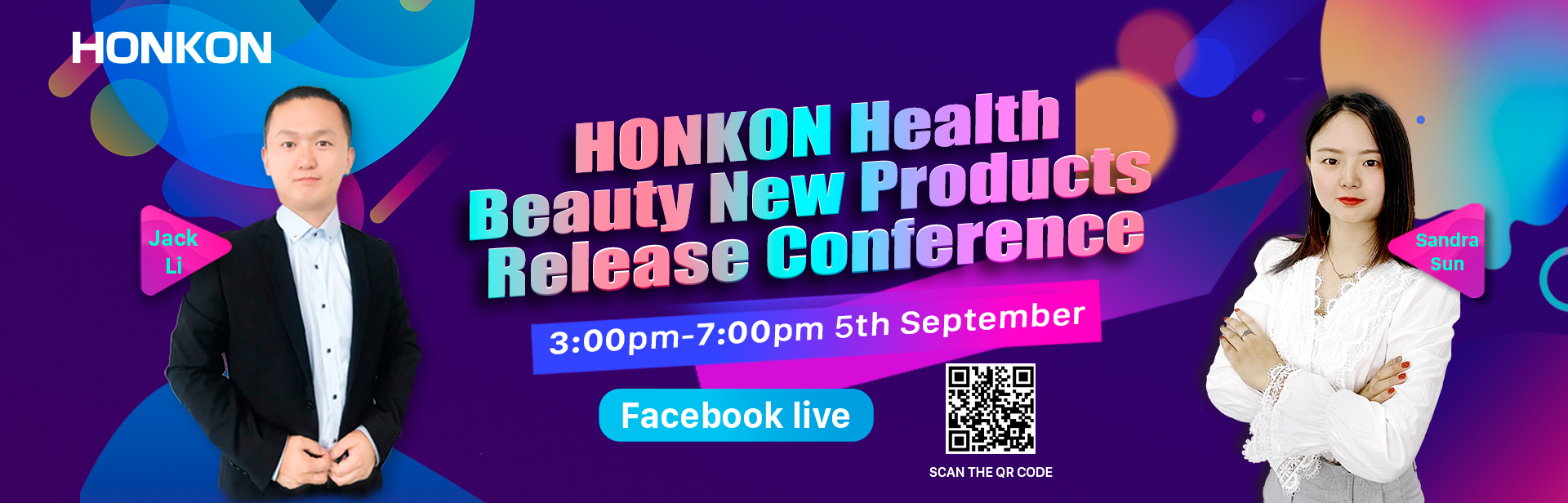 Конференция по выпуску новых продуктов HONKON Health & Beauty4